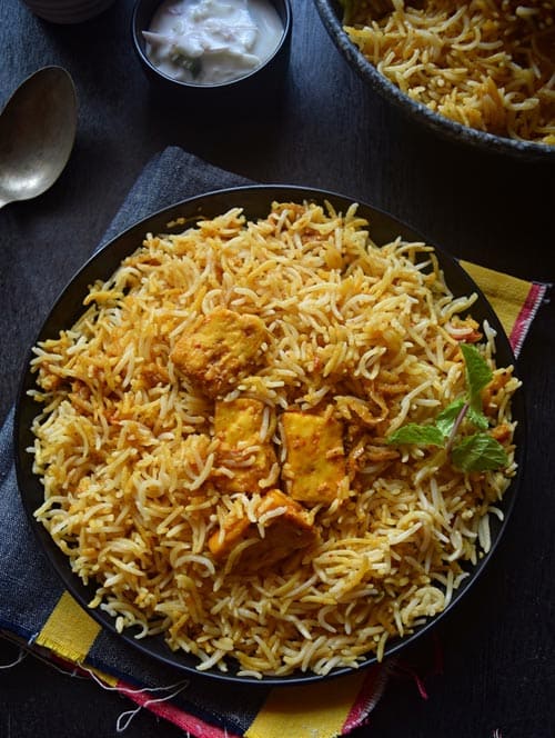 Paneer Biryani